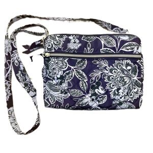 Vera Bradley Disney Mickey & Minnie's Flirty Floral Tonal Crossbody - NWOT